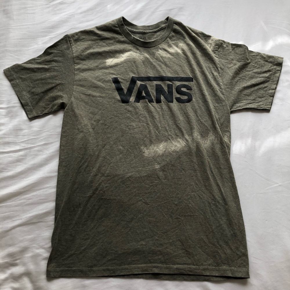Green Vans Tee